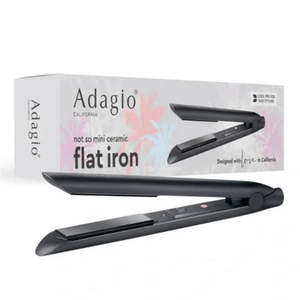 Adagio California not so mini ceramic flat iron